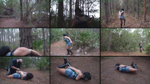 Hunterslair - Broke down and hunted in the woods