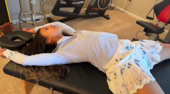 Girlsgettingsleepy – Olivia Kelly’s Massage Table KO